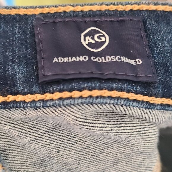 Adriano Goldschmeid NWT Women's Maternity Prima Cigarette Leg Jeans Blue Size 27 - Picture 13 of 14